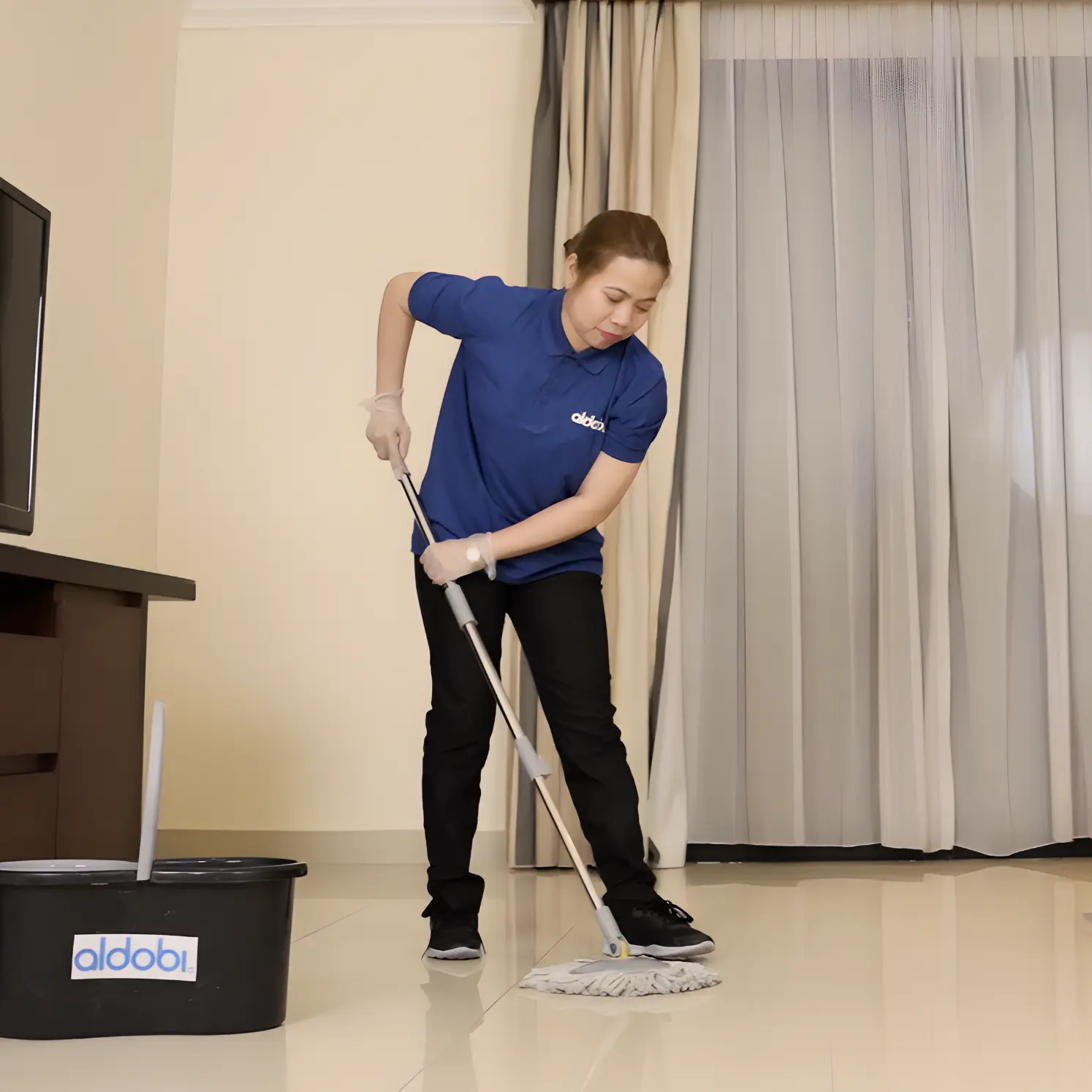 A clean home interior